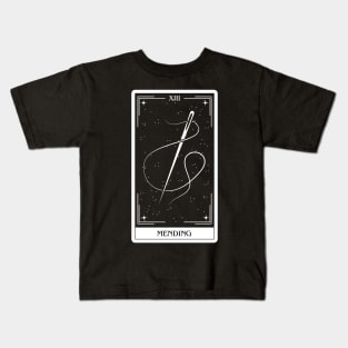 Mending Dnd 5e spells tarot card dungeons and dragons gift Kids T-Shirt